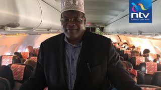 quotYou are not boardingquot Miguna Miguna kicked out of plane in France [upl. by Edylc]