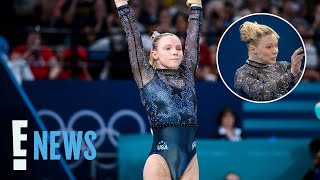 Gymnast Jade Carey SHARES Why She Fell During Floor Routine  2024 Olympics  E News [upl. by Niltiac815]