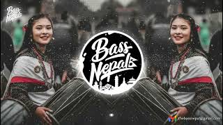 Dinesh Dhakal  Kalo Keshma Relimai Roshan Dhakal Remix Bass Nepal [upl. by Sillig]