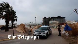 One dead after partial stage collapse at Medusa Festival in Spain [upl. by Melvin90]