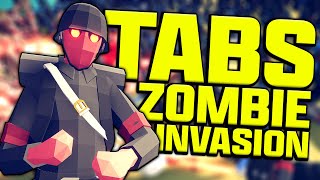 INSANE Zombie Wave Battle In TABS Unit Creator [upl. by Nyar]