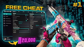 CS2 Cheats  Road to 20K with Free Cheat in Premier  Part 1 [upl. by Nwahshar]