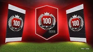 INSANE PRIME ICON  Top 100 FUT CHAMPS MONTHLY REWARDS  FIFA 18 Ultimate Team [upl. by Snapp987]