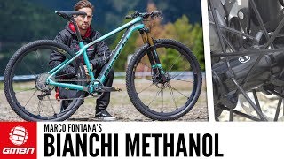 Marco Fontanas Bianchi Methanol XC Bike  GMBN Pro Bikes [upl. by Carnay]