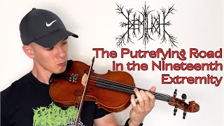 Demilich  The Putrefying Road in the Nineteenth Extremity violin cover [upl. by Opaline70]