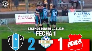 ⚽ RESUMEN ⚽ Atlético Acebal 2️⃣1️⃣ Independiente FC Fecha 1  Segundo Torneo de la Liga 2024 [upl. by Idorb485]