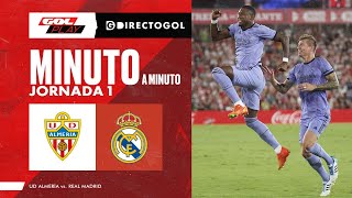 🔴 DIRECTO GOL  SIGUE EL MINUTO A MINUTO DEL ALMERÍAREAL MADRID [upl. by Fulmer531]