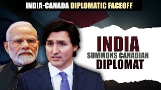 Live IndiaCanada Diplomatic faceoff  India Summons Canadian CDA Stewart Wheeler  PM Modi [upl. by Yodlem]