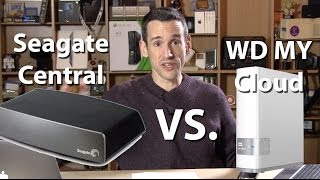 Seagate Central Review  Compared to WD My Cloud  Network Hard Drive [upl. by Elinet]