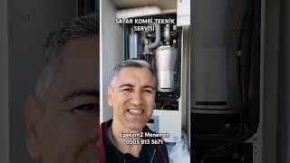 Bosch condens 2500w Bakım0 505 813 5671 buderus vaillant repair eca viessman boiler [upl. by Ettessil]