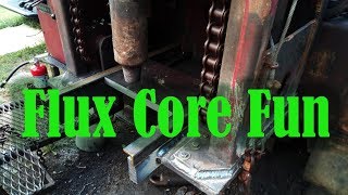 Some Flux Core Fun With Lincoln Innershield NR233 [upl. by Domingo506]