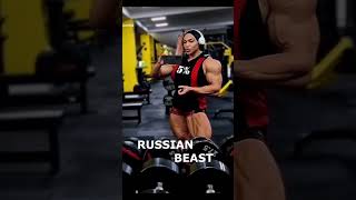 RUSSIAN BEAST💪 Nataliya Amazonka ytshorts shorts bodybuilding fitness gym russian [upl. by Leah]