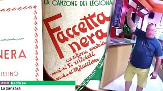 Il pianto del candidato che ha cantato Faccetta Nera  La Zanzara 1962024 [upl. by Camellia]