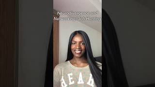 Neurodivergence and Job Hunting🧠♾️ Job Neurodivergent Networking Autism Tips Short TikTok [upl. by Proudman]