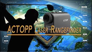 ACTOPP Laser Rangefinder  Golf Distance Finder Rangefinder for Hunting [upl. by Gibson]