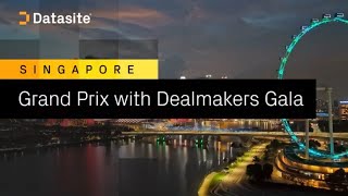 Singapore Grand Prix with Dealmakers Gala [upl. by Aicssej]