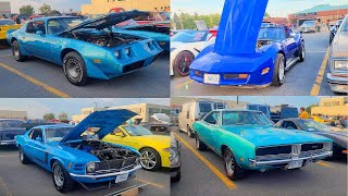 SO MANY BLUE CARS ENTIRE BLUE CAR SHOW [upl. by Capello432]