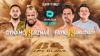 🔴 B4THECLASH Dynamo ⚔️ Grznár ❇️ Fayne ⚔️ Tadeáš Veselý live [upl. by Rowland]