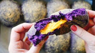 Cheese Ube Pandesal Bread [upl. by Layman835]