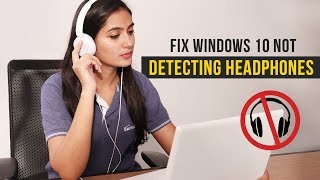 Windows 10 Not Detecting Headphones When Plugged In Fix 2023 [upl. by Arella]