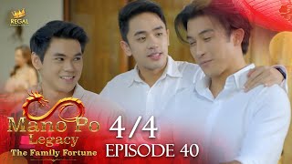 MANO PO LEGACY The Family Fortune  Episode 40 44  Regal Entertainment [upl. by Anivek595]