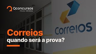 Concurso Correios Quando vai ser a PROVA DOS CORREIOS  Notícias aovivo [upl. by Noned]