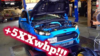 FOCUS RS DOES CRAZY POWER AT THE DYNO [upl. by Janicki595]