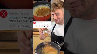 was passiert wenn man spaghetti mit zimt kocht [upl. by Htial]