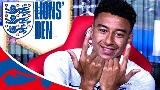 Jesse Lingard on Celebrations and his Panama Goal  Lions Den Episode Fifteen  World Cup 2018 [upl. by Htiduj151]