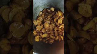 Aalu mooli ki sabji  simple tarika  village style me food recipe cooking shorts [upl. by Idnak]