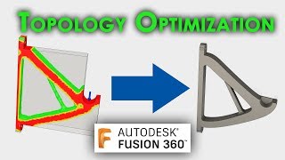 TUTORIAL Topology Optimization in Fusion 360 – 3D printing filament spool holder [upl. by Alyehs]