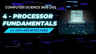 41  CPU Architecture Part 2 FetchDecodeExecute Cycle  Computer Science 9618 AS Level [upl. by Campos]