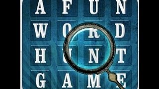 Word Hunt  Word Search iPad App Review  CrazyMikesapps [upl. by Alyk]