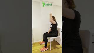 Isometric Eversion Exercise for Ankle Stabilisation ¦ Jo Shapter ¦ East Kent Foot Care [upl. by Llerrom98]