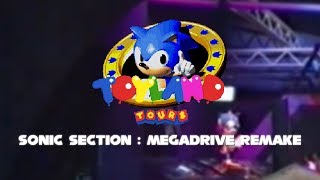 Toyland Tours  Sonic Section Megadrive Remake [upl. by Hpeseoj795]