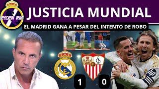 🚨 MODRIC DEJA MUDO A CRISTÓBAL SORIA REAL MADRID VS SEVILLA 10 REAL MADRID TV RETRATA LA LIGA❌ [upl. by Jc55]