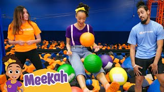 Discovering the Magic of Bouncing at SkyZone  MEEKAH Full Episode  Educational Videos for Kids [upl. by Audres894]