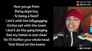 Thotiana Challenge by Blueface 🕺🏼 rxcan LYRICS [upl. by Aleetha314]