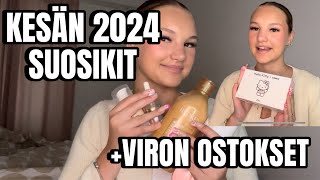 KESÄN 2024 SUOSIKIT  VIRON OSTOSTEN ESITTELY OONALEENA [upl. by Tsnre395]