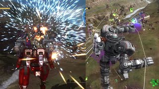 EDF Earth Defense Force 5 M 79 Reclaiming Base 228 Stage 1  2x Air Raider Inferno [upl. by Eilsil9]