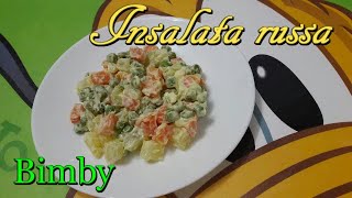 Insalata russa Natale Bimby Tm6 Tm5 Tm31 Tm21 Thermomix [upl. by Sherilyn]