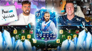 BRUCH 🚨 NEYMAR ICE vs FIRE SQUAD BUILDER BATTLE 🔥🔥 Wakez vs Feelfifa [upl. by Aiuhsoj161]