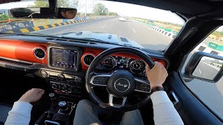 2022 Jeep Wrangler Drive Review l Aayush ssm [upl. by Larsen]