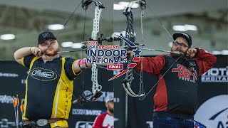 2023 USA ARCHERY INDOOR NATIONAL FINALS  Mens Compound Gold Medal Match [upl. by Aisemaj]