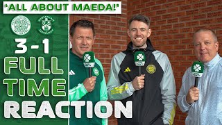 Celtic 31 Hibernian  ALL ABOUT MAEDA  FullTime Reaction [upl. by Imiaj]