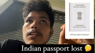 Indian Passport lost hone par kya kre Singapore me passport kese banvaye Mony exchage problam [upl. by Odlonra]