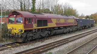 Freight trains amp ecs move at Filton abbey wood Yate amp Keynsham 22nd amp 26th November 2023 [upl. by Bound]