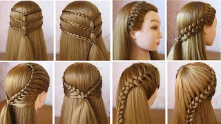 4 Diy hairstyle for teenage girls  cool hairstyles  Coiffures pour tous les jours facile a faire [upl. by Eylrahc]