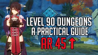 A Practical Guide To Level 90 Dungeons  Domains  Genshin Impact [upl. by Bricker]