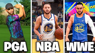 Scoring With Stephen Curry In Every Sport [upl. by Columbyne]